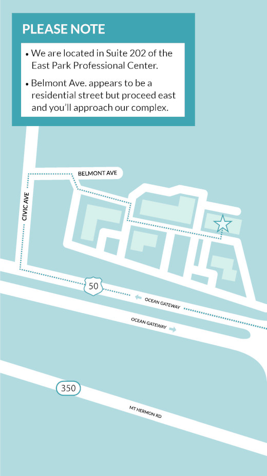 A map of our salisbury office and surrounding location
